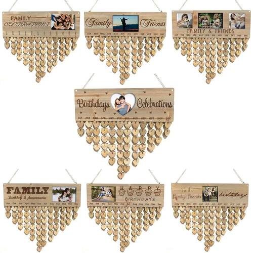 Family Friend Birthday Anniversary Reminder Calendar Board S