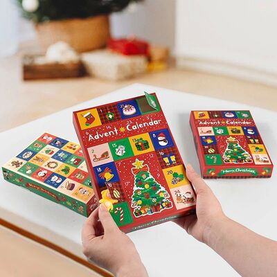 Christmas Gift Blind Box 24 Grids Surprise Christmas Party F