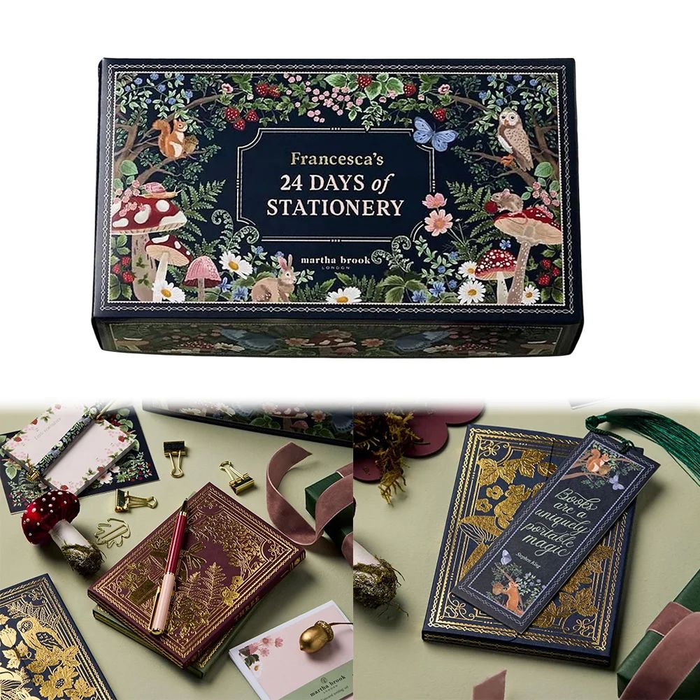 24 Days Stationery Advent Calendar Christmas Stationery Coun