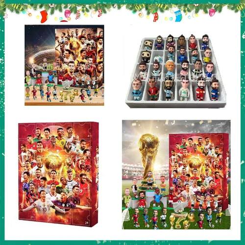 Countdown Advent Calendar Blind Box SoccerKit 24Days Buildin