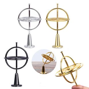 Metal Self-balancing Finger Gyroscope Toy Anti-gravity Color
