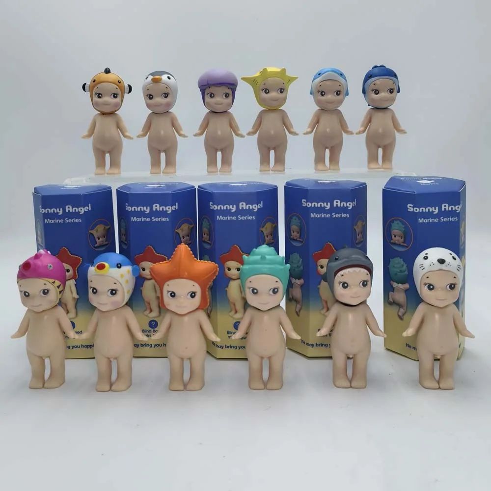 Sonny Angel Blind Box Toys Marine Series Anime Action Figure