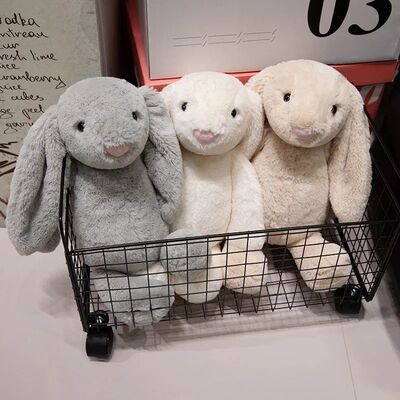 Kawaii Long Ear Rabbit Plush Toy Stuffed Toy Bunny Doll Babi