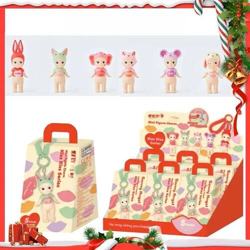 New Kiss Keychain Blind Box Toy Doll Cute Anime Action Doll