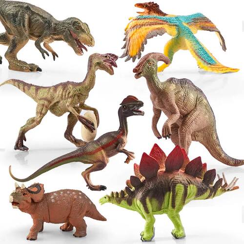 Simulation Jurassic Dinosaur Action Figures Dino Park Carnot