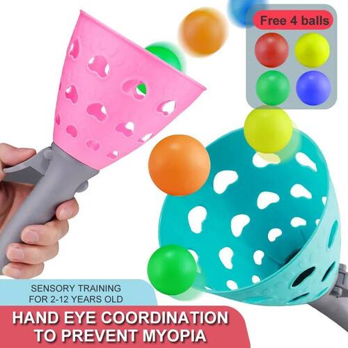 Parent-Child Outdoor Kids Fun Ejection To Catch a Ball Launc