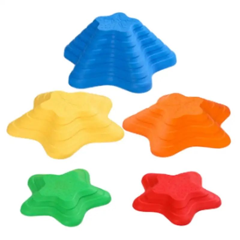 Kids Stepping Stones 5pcs River Balance Stones Stepping Bloc