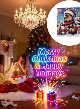 2026 New Capybara Advent Calendar 24 Days Christmas Countdow