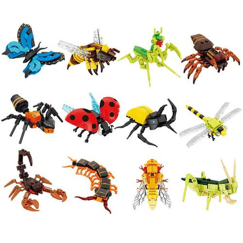 City Farm Vegetable Garden Cute Animals Insect Dragonfly Spi