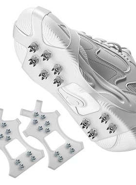 1 Pair Anti Slip Shoe Snow Grips Cleats for Ice Snow Shoes G