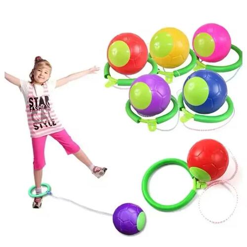 Skip Ball Outdoor Fun Toys Ball Exercise Coordination and Fo