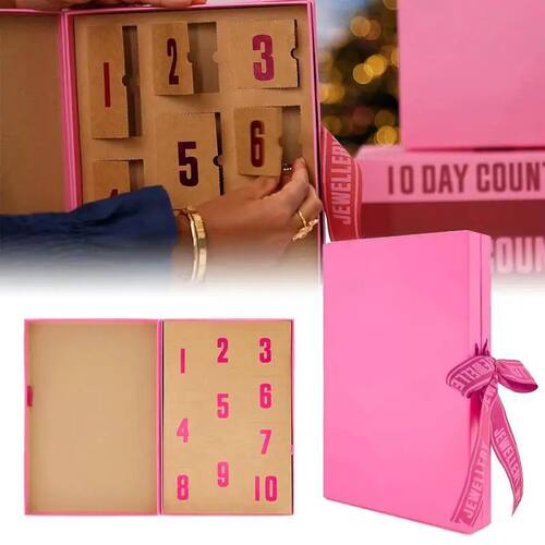 Jewelry Advent Calendar 10 Days Countdown to Christmas Calen