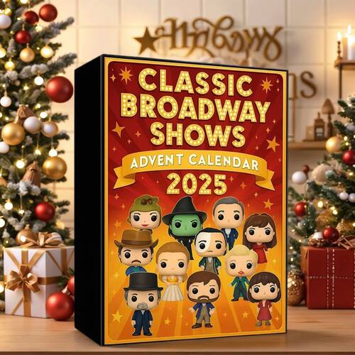 Classic Broadway Shows Advent Calendar 2D Flat Figures Penda