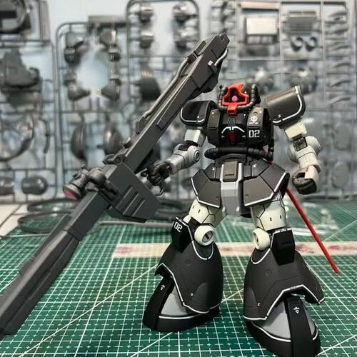 Rick Dom HG GTO 007 1/144 Dom YMS-08B Experimental Machine A