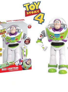 Toy Story Buzz Lightyear Model Toys Electric Walking Robot D