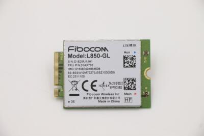 L850-GL4G模块全网通 X380 X390 L480 T480 T580 T14 X1C 01AX792