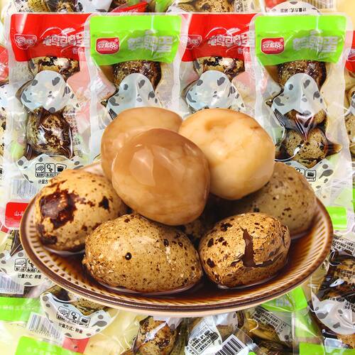 豆多奇鹌鹑蛋五香味香辣味鹌鹑蛋散装称重小包装卤蛋休闲零食小吃
