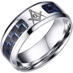 霸气单身戒指男士韩版钛钢食指环潮男嘻哈尾戒简约学生装饰品戒子