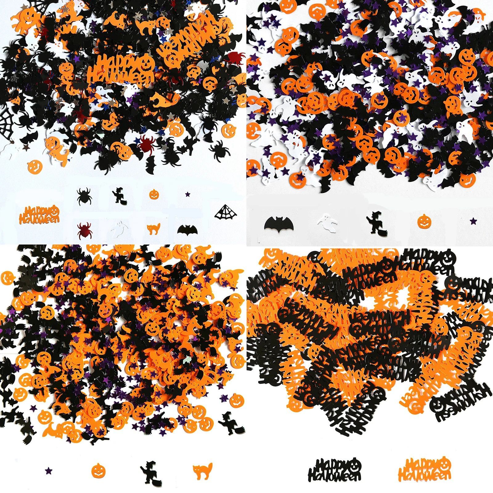 15g/set Halloween Confetti Glitter Decorations Scatter Confe
