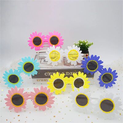 Sun Flower Daisy Sunglasses Funny Glasses Gathering Picnic P