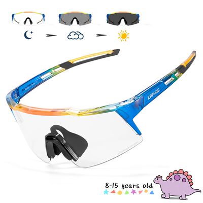 Photochromic Child Sunglasses UV400 Protection Sport Cycling