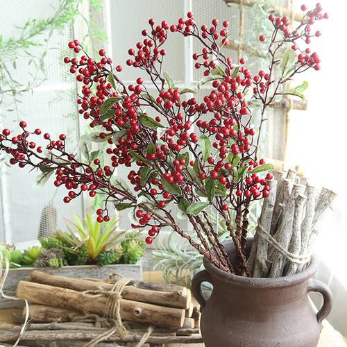 Artificial Flower Bunch Wedding Party Table Decoration Dry F