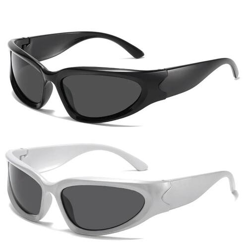 Y2K Cycling Sunglasses Outdoor Sports Shades Millennium Futu