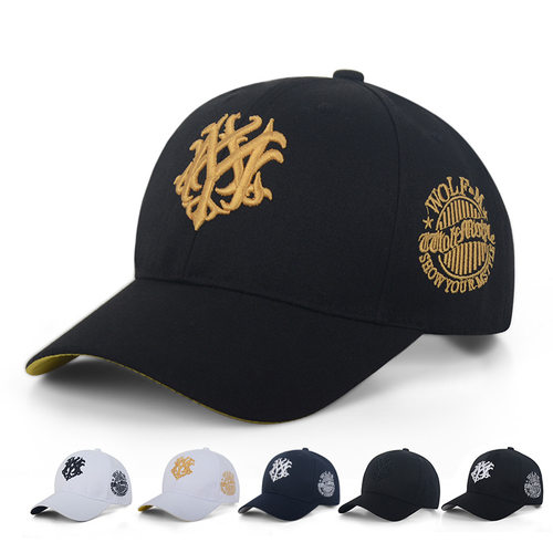Fashion Baseball Cap Tide Letter Outdoor Sports Cap Youth Em