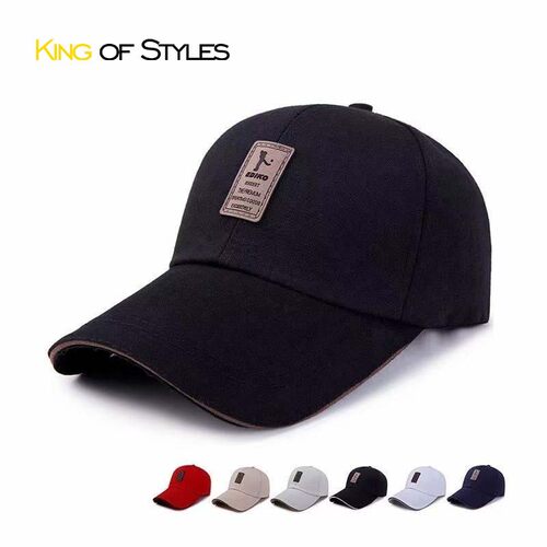 Winning Baseball Cap Tide Men And Women With Casual Long Bri