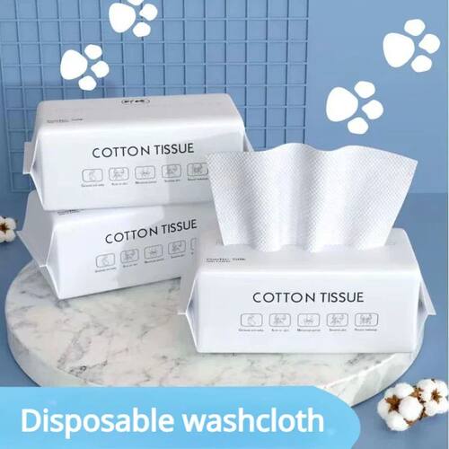 Disposable Microfiber Face Towels Soft Facial Cleansing Wipe