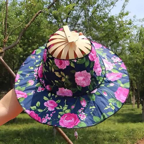 New Summer Outdoor Sports Beach Sun Shading Fashion Bamboo F