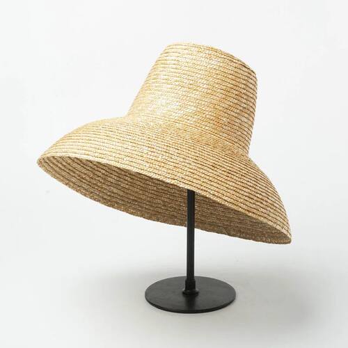 New Popular Lamp Shape Sun Hat for Women Big Wide Brim Summe