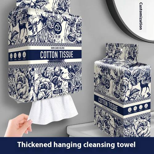 Light Luxury Disposable Face Wash Towel Hanging Extractable
