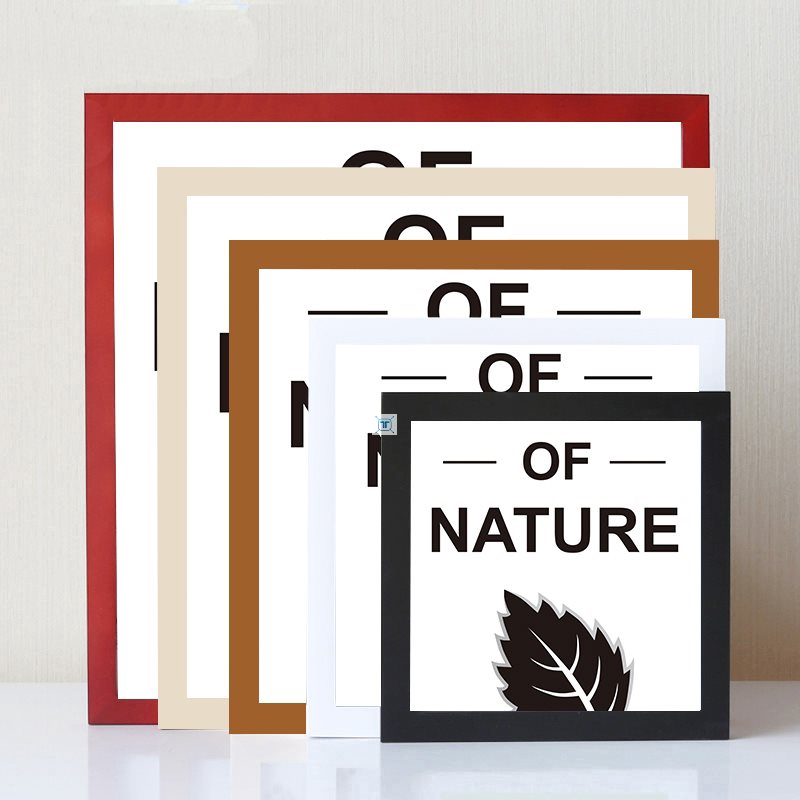 Square photo frame 50 wall hanging 45 picture frame wood