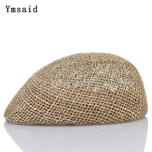 Summer Hats for Men Women Hollow Out Straw Hat Berets Cap Se