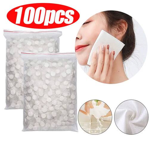 20/50/100PCS Compressed Towel Disposable Portable Soft Absor