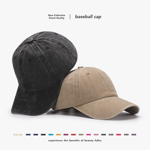 Spring And Summer Baseball Cap Women's Literary Retro Outdoo