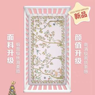 新品法国Atelier Choux新生儿宝宝有机棉床笠婴儿带松紧 礼盒