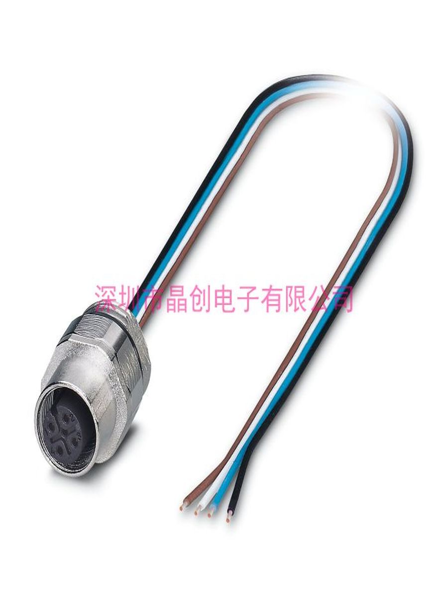1239864 全新 SACC-EC-M12FS-4CON-PG9/1,5X- 设备连接器 板前安