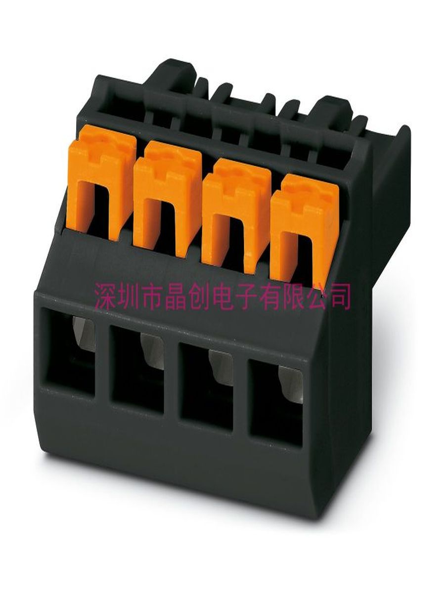 1207115 全新 PSPT 2,5/ 4-ST BK/GY TP:+EN-- 印刷电路板连接器