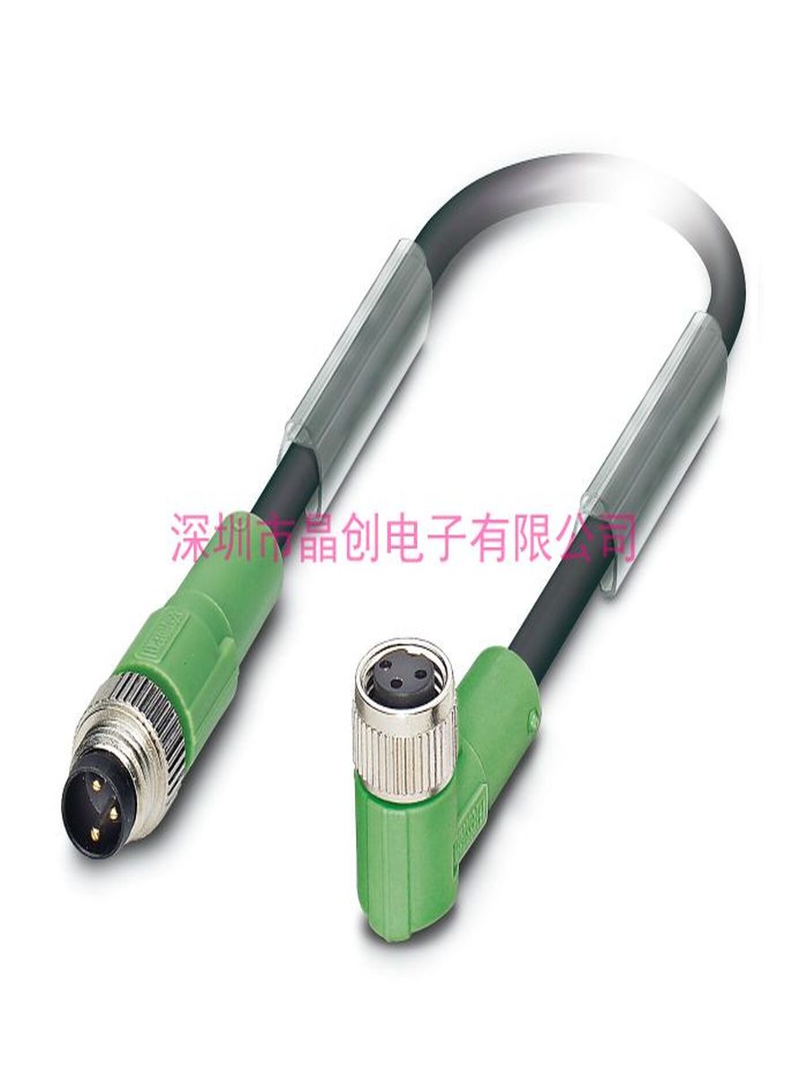 1085912 全新 SAC-3P-M 8MS/ 4,0-PUR/M 8FR- 传感器/执行器电缆
