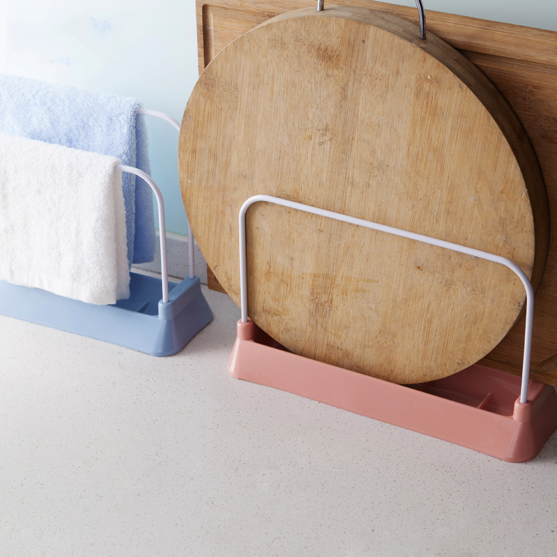 不锈钢刀架刀具置物架菜板收纳架沥水砧板架多功能菜刀座菜刀架子