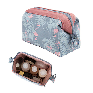 Women Travel Animal Flamingo Make Up Bags Girl Cosmetic Bag