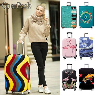 Upgraded Thicker Travel Suitcase Protective Cover Luggage Ca