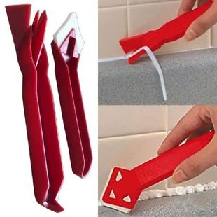 2Pc Window Door Silicone Glass Cement Scraper Tool Caulking