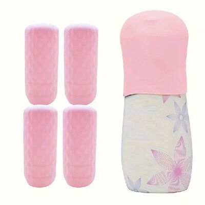 Portable Silicone Travel Bottle Cover Dustproof Leakproof Pr