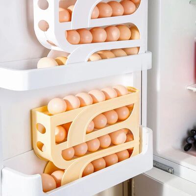 Sliding Egg Carton For Kitchen Egg Storage Box Refrigerator