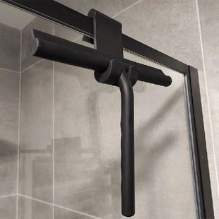 Shower Squeegee Glass Clean Scraper Washing Wiper Hanger Flo