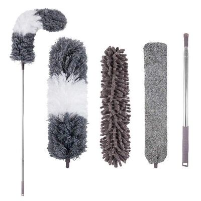 Telescopic Washable Duster Long Extendable 250 cm Multifunct