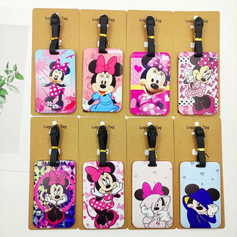 Minnie Travel Luggage Tags Cute Suitcase ID Address Holder B